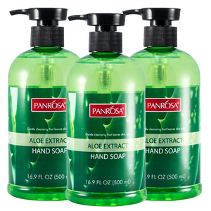 Panrosa Aloe Extract Hand Soap 3 Pack (500ml per pack)