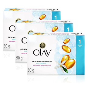 Olay Skin Whitening Bar W/Vitamin C 3 Pack (90g per pack)