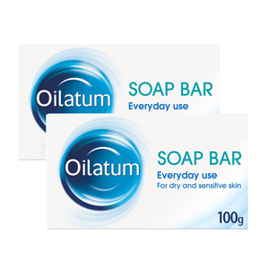Oilatum Soap Bar 2 Pack (100g per pack)