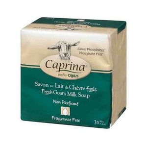 Caprina Fresh Milk Non Perfume Soap 3's