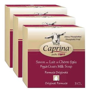 Caprina Fresh Milk Formule Originale Soap 3 Pack (3's per pack)