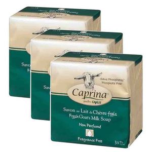 Caprina Fresh Milk Non Perfume Soap 3 Pack (3's per pack)