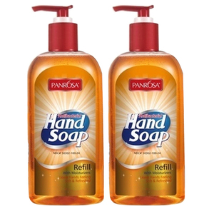 Panrosa Gold Anti-Bacterial Hand Soap 2 Pack (499.7ml per pack)