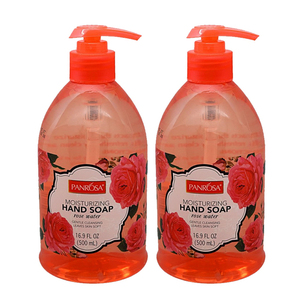 Panrosa Rose Water Hand Soap 2 Pack (500ml per pack)