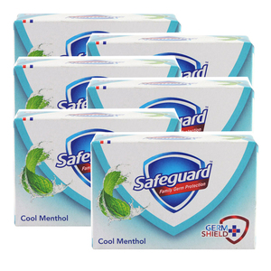 Safeguard Family Germ Protection Cool Menthol 6 Pack (135g per pack)