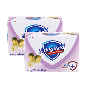 Safeguard Ivory White Care Soap Bar 2 Pack (135g per pack)