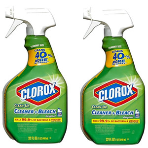 Clorox Clean-Up All Purpose Cleaner with Bleach 2 Pack (946ml per Bottle)