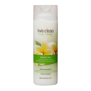 Live Clean Exotic Vitality Monoi Oil Body Wash 500ml