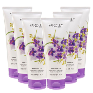 Yardley English Lavender Moisturising Body Wash 6 Pack (200ml per pack)