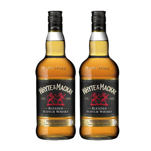 Whyte & Mackay Blended Scotch Whisky 2 Pack (700ml per Bottle)
