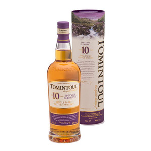 Tomintoul 10 Year Old Single Malt Scotch Whisky 2 Pack (700ml per Bottle)