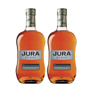 Isle of Jura Journey Single Malt Scotch Whisky 2 Pack (700ml per Bottle)