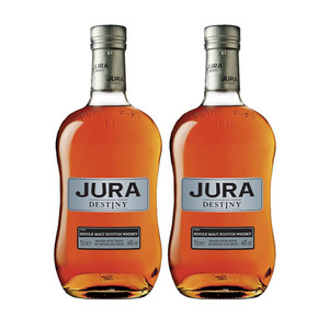 Isle of Jura Destiny Single Malt Scotch Whisky 2 Pack (700ml per Bottle)