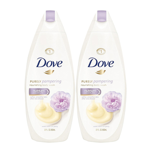 Dove Purely Pampering Sweet Cream and Peony Body Wash 2 Pack (709.7ml per pack)