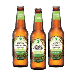 Angry Orchard Green Apple Hard Cider 3 Pack (355ml per Bottle)