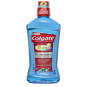 Colgate Total Pro-Shield Peppermint Blast Mouthwash 1L