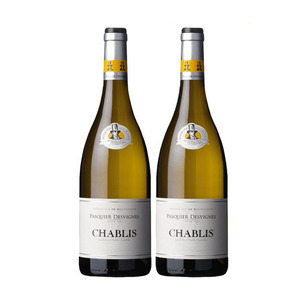 Pasquier Desvignes Chablis White Wine 2 Pack (750ml per Bottle)