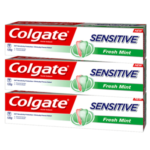 Colgate Sensitive Fresh Mint Toothpaste 3 Pack (110g per pack)