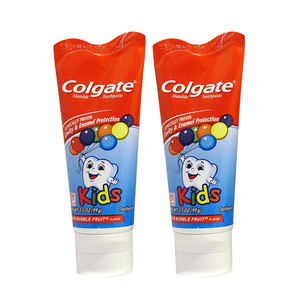 Colgate Mild Bubble Fruit Flavor Kids Toothpaste 2 Pack (103.5ml per pack)