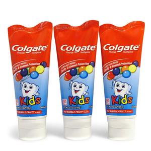 Colgate Mild Bubble Fruit Flavor Kids Toothpaste 3 Pack (103.5ml per pack)