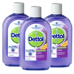 Dettol Disinfectant Lavender 3 Pack (500ml per Pack)