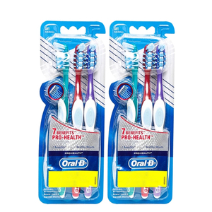 Oral-B 7 Benefits Pro-Health Toothbrush 2 Pack (3's per pack)