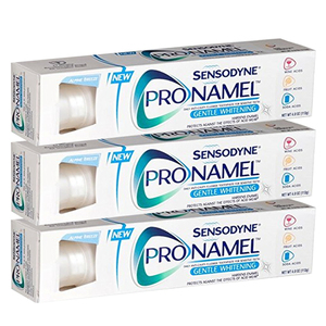 Sensodyne Pronamel Gentle Whitening Toothpaste 3 Pack (110.5g per pack)