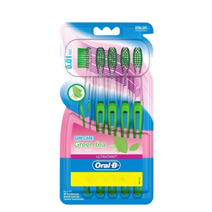 Oral-B Ultrathin Sensitive Green Toothbrush 5's