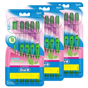 Oral-B Ultrathin Sensitive Green Toothbrush 3 Pack (5's per pack)