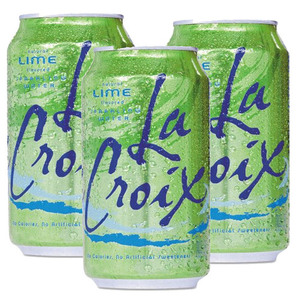 LaCroix Sparkling Water Lime 3 Pack (355ml per Can)
