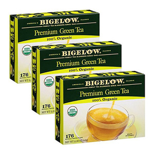 Bigelow Premium Organic Green Tea 3 Pack (340g per Pack)