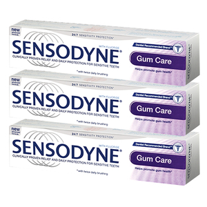 Sensodyne Gum Care Toothpaste 3 Pack (160g per pack)
