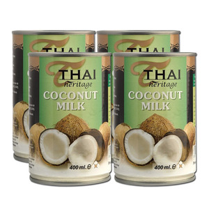 Thai Heritage Coconut Milk 4 Pack (400ml per can)