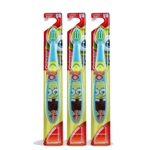 Colgate SpongeBob Extra Soft Kids Toothbrush 3 Pack (1's per pack)