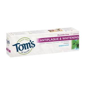 Tom's of Maine Peppermint Antiplaque and Whitening Toothpaste 85ml