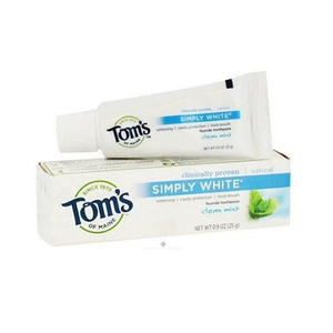 Tom's of Maine Simply White Clean Mint Toothpaste 25ml