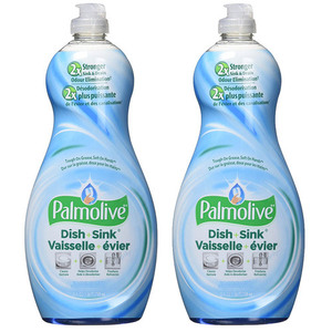 Palmolive Ultra Dish & Sink Dish Liquid 2 Pack (739 ml per container)