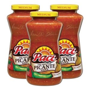 Pace Picante Sauce Medium 3 Pack (226g per bottle)