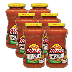 Pace Picante Sauce Medium 6 Pack (226g per bottle)