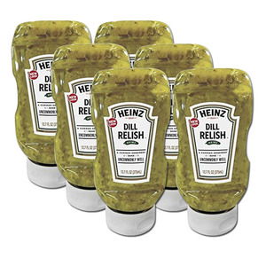 Heinz Dill Relish 6 Pack (375ml per bottle)