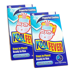 KOBAYASHI Koolfever Cooling Gel Sheets Powerful Cooling 2 Pack (6's per pack)