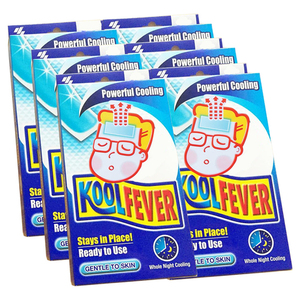 KOBAYASHI Koolfever Cooling Gel Sheets Powerful Cooling 6 Pack (6's per pack)