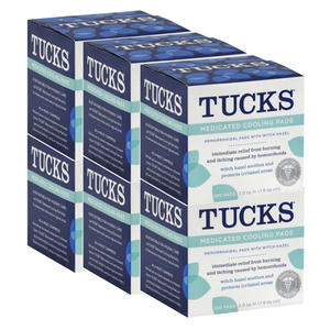 Tucks Medicated Cooling Pads 6 Pack (100's per pack)