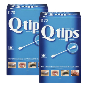 Q-Tips Cotton Swabs 2 Pack (1170's per pack)