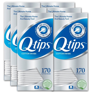 Q-Tips Cotton Swabs 6 Pack (170's per pack)