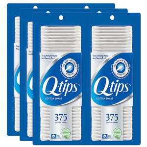 Q-Tips Cotton Swabs 6 Pack (375's per pack)