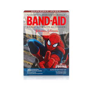 Band-Aid Adhesive Bandages Spider Man Collection 20's