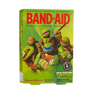 Band-Aid Adhesive Bandages Teenage Mutant Ninja Collection 20's
