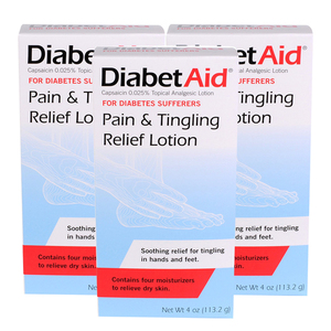 DiabetAid Pain and Tingling Relief Lotion 3 Pack (113.2g per pack)