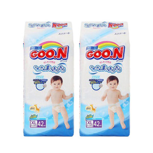 Goo.N Slim Pants Diaper XL 2 Pack (42's per Pack)